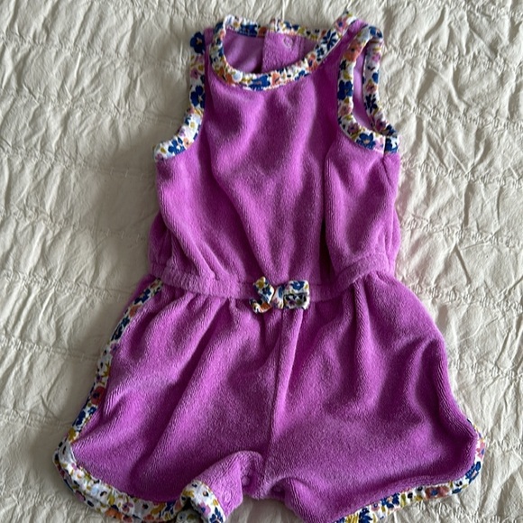 3-6m puma pink jacket, carters short outfit purple - Picture 7 of 10